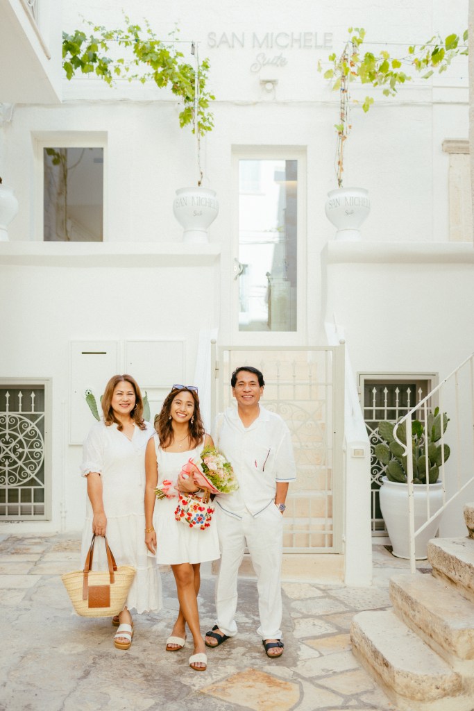 family photo session in puglia